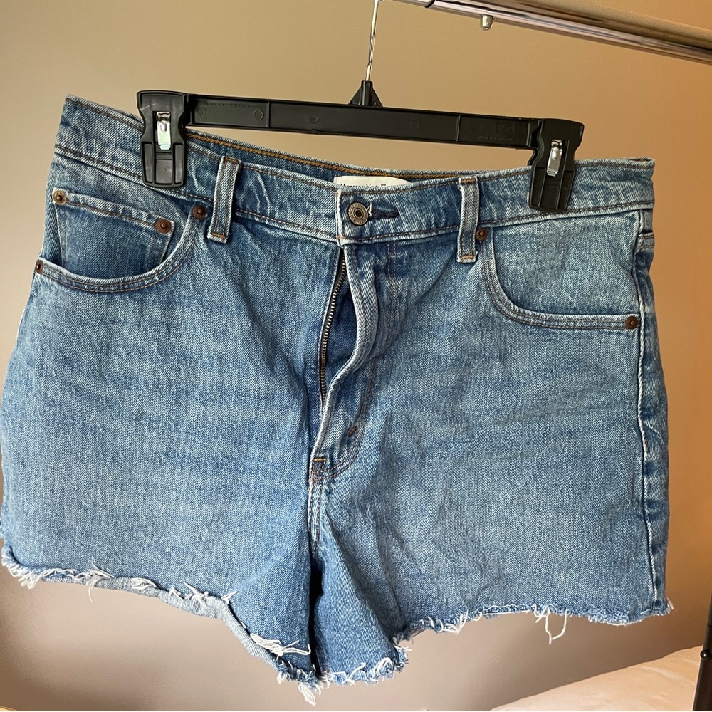 Abercrombie Denim Blue Women's Shorts